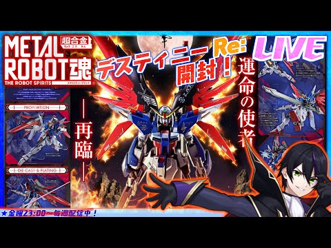 【メタルロボット魂】デスティニーガンダム［Re:Coordinate］開封！これにゼウスつけたらオーブ焼く奴だよねw【機動戦士ガンダムSEED】METAL ROBOT魂【#滝行】