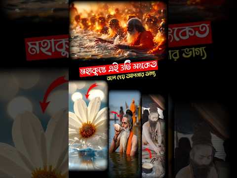 😱মহাকুম্ভের 3টি শুভ সংকেত😱#shorts #mahakumbh #mahakumbh2025 #mahakumbh #prayagrajkumbh #mahakumbh
