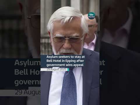 Asylum seekers to stay at Bell Hotel in Epping after government wins appeal #itvnews