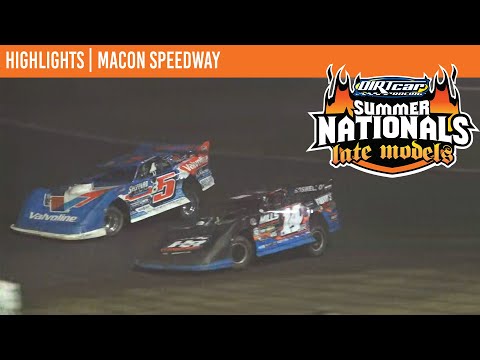 DIRTcar Summer Nationals Late Models | Macon Speedway | June 26, 2025 | HIGHLIGHTS - dirt track racing video image