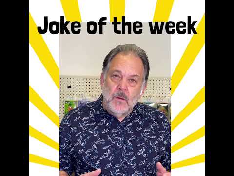 Dr Tim with his Monday Joke of the Week 