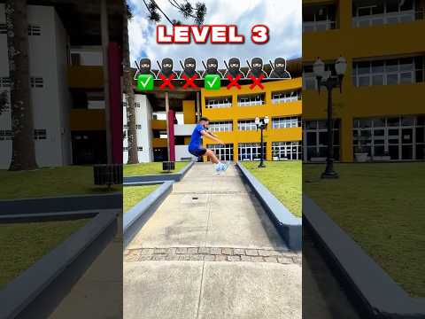 Parkour challenge Level 3 #shorts