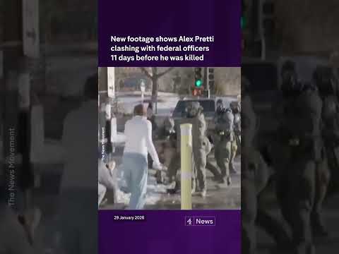 New video of Pretti before he was killed