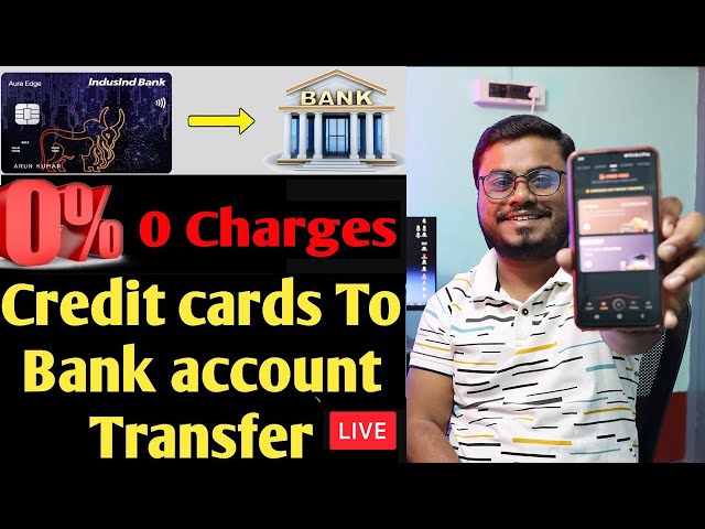 How to Transfer Money from Credit Card to Bank