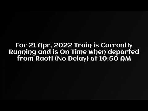 19019 - Dehradun Express Live Train Running StatusFor 21 Apr, 2022 Train is Currently Running and is