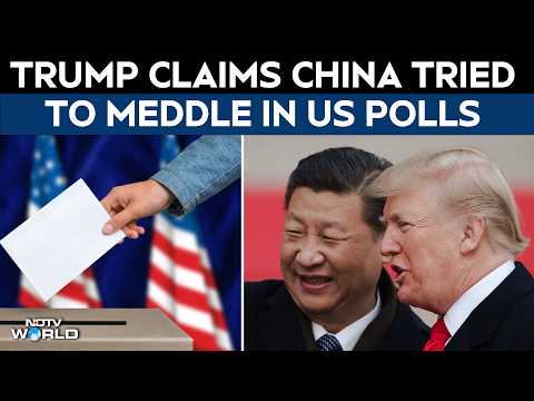 US News | Trump Claims China Tried To Meddle In US Polls, Questions Election Security