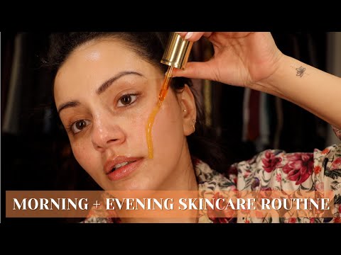 MY MORNING + EVENING SKINCARE ROUTINE FOR GLOWY SKIN | KAUSHAL BEAUTY