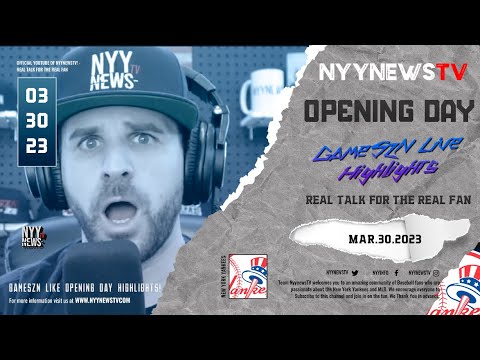 GameSZN Live Opening Day Highlights by @frankiebaseball