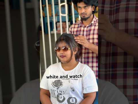 Complete transformation She’s no idea I can give some suggestion Hair colour and haircut☎️9600135630