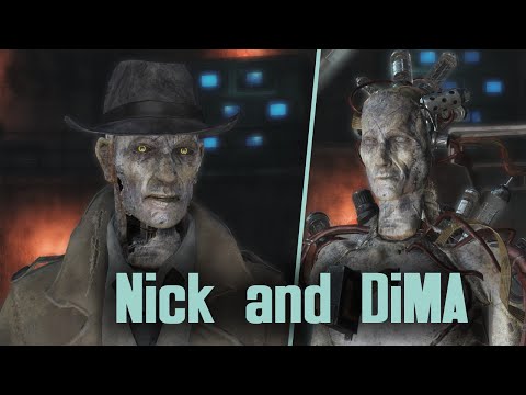 Fallout 4 - Far Harbor - Story of Nick and DiMA - UC9q8La4fCRWiaZeaFLYErKQ