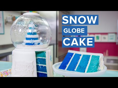 SNOW GLOBE CAKE! | Holiday Baking | How To Cake It - UCvM1hVcRJmVWDtATYarC0KA