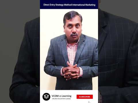 Direct Entry Strategy Method International Marketing #shortvideo  - #bishalsingh -Video@12