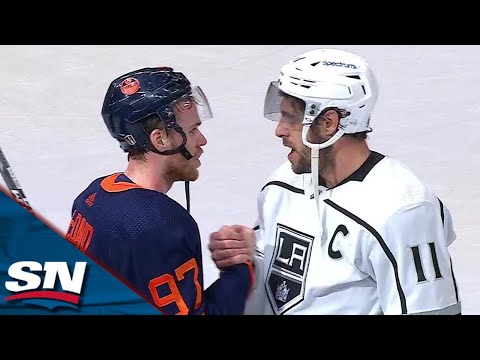 Edmonton Oilers and Los Angeles Kings Exchange Handshakes Following Their Seven Game Series