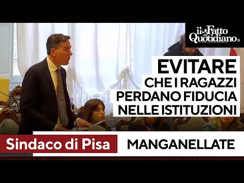 Il sindaco di Pisa sulle manganellate: "Evitare che i ragazzi perdano fiducia nelle istituzioni"