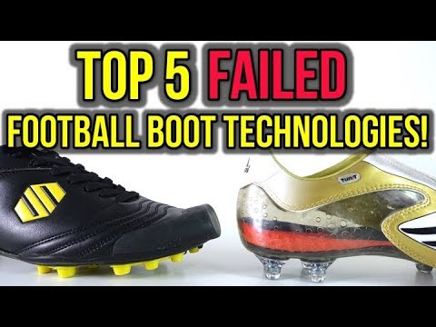 TOP 5 FAILED FOOTBALL BOOT TECHNOLOGIES OF ALL-TIME! - UCUU3lMXc6iDrQw4eZen8COQ