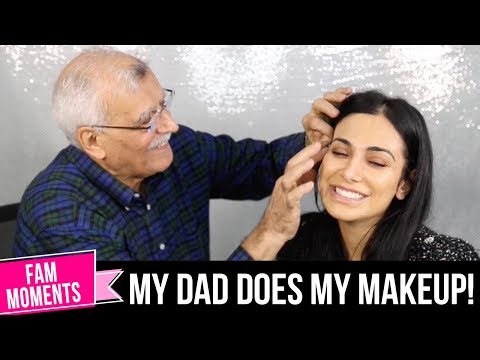 My Dad does My Makeup (I Had to BEG Him)! - UCRSvEADlY-caz3sfDNwvR1A