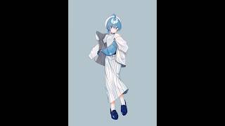 アクおど作者がスーズ描いてみた　#アクアリウムは踊らない #illustration #イラスト #イラストメイキング #真島こころ #描い