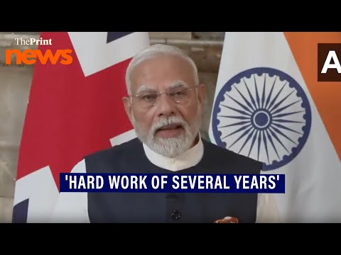 'Today marks a historic day': PM Modi as India-UK signs FTA