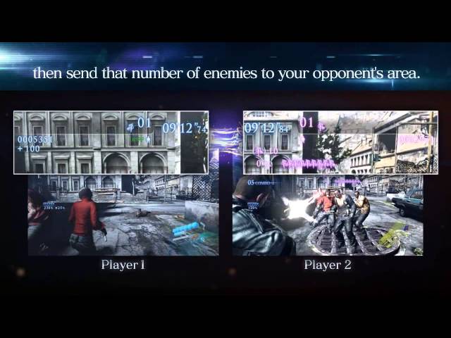 Resident Evil 6 - Onslaught Mode Trailer