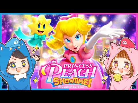 ピーチが主人公！！ちろぴのプリンセスピーチショータイム実況part1👑【 プリンセスピーチ Showtime! / princess peach showtime! 】
