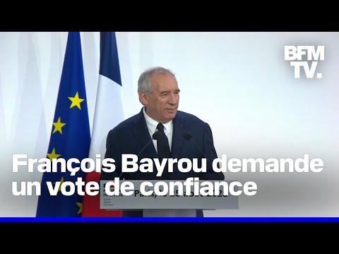 Vote de confiance, budget 2026, 49.3... Le discours de rentrée du Premier ministre, François Bayrou