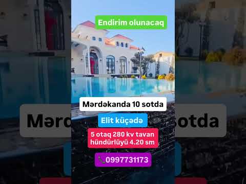 Mərdəkanda möhtəşəm bağ evi villa #villa #bağevi #bagevivillaaz #home #realestate #ev #baki