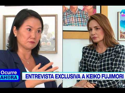 Keiko Fujimori: "Vacar un presidente, Sánchez o yo, será imposible en un congreso bicameral"