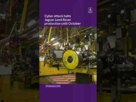 Cyber attack hits Jaguar Land Rover