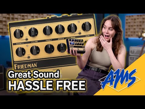 Friedman IR-X Dual Tube Preamp: Make Your Other Amps Jealous | AMS