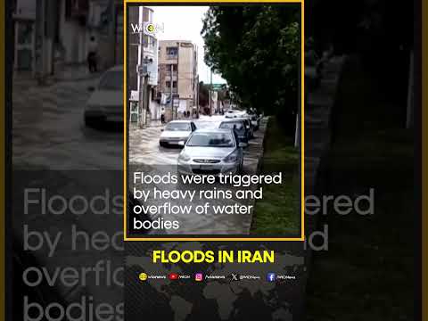 Heavy rains trigger flooding in southeast Iran | WION Shorts