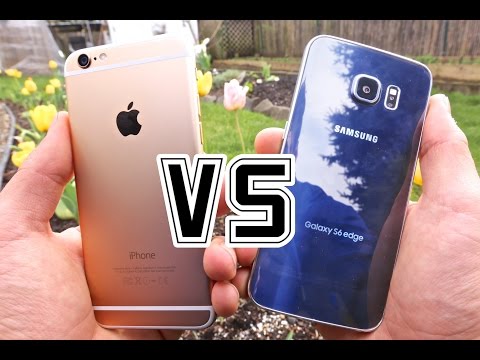 Samsung Galaxy S6 Edge VS iPhone 6 - Full Comparison - UCj34AOIMl_k1fF7hcBkD_dw