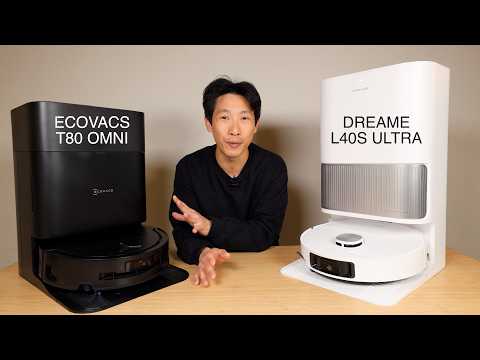 ECOVACS DEEBOT T80 OMNI vs. Dreame L40s Ultra Showdown