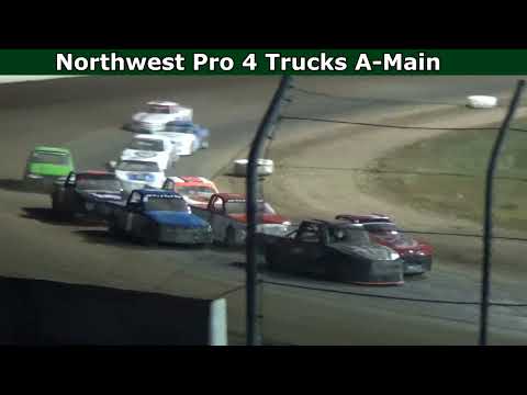 Grays Harbor Raceway, June 25, 2022, Northwest Pro 4 Trucks A-Main - dirt track racing video image