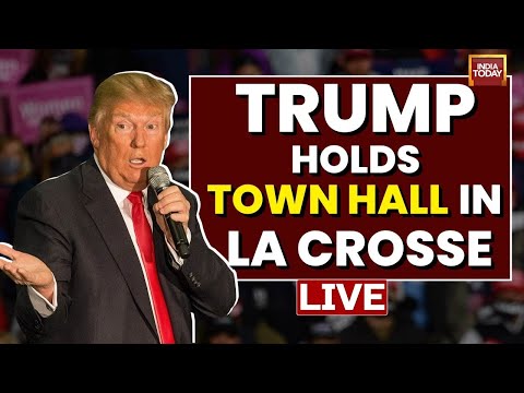 Donald Trump LIVE | Donald Trumps Holds A Town Hall Meet In La Crosse LIVE | US Elections 2024 News