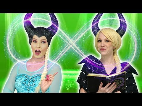 ELSA AND MALEFICENT SWITCH PLACES. What Happens when a Spell is on Elsa and Maleficent. - UCPOIFuct7fjWKkiDRTNJqrg