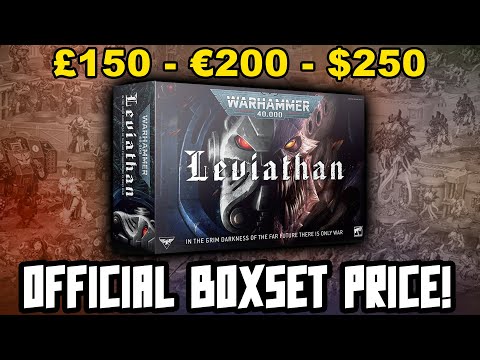40K LEVITHAN BOXSET PRICE CONFIRMED! Get ready for the Scalpers!
