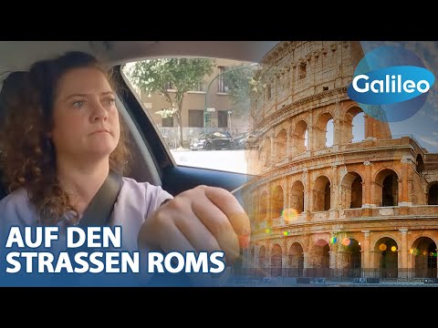 Unterwegs im größten Verkehrschaos Europas: Galileo-Reporterin Maike auf den Straßen Roms