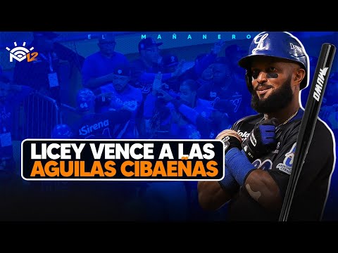 Licey VENCE a las Aguilas - Texas a la serie mundial - Las Deportivas