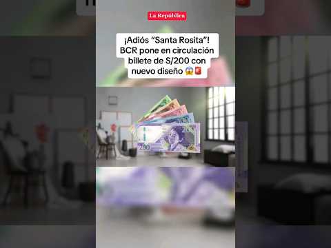 Adi S Santa Rosita Bcr Pone En Circulaci N Billete De S Con Nuevo