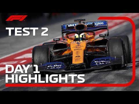 Test 2, Day 1 Highlights | F1 Testing 2019