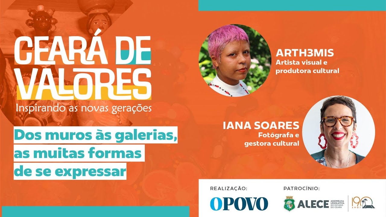 Ceará de Valores   Dos muros às galerias as muitas formas de se expressar