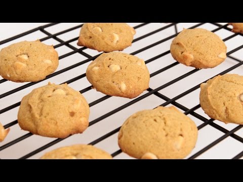 White Chocolate Chip Pumpkin Cookies Recipe - Laura Vitale - Laura in the Kitchen Episode 836 - UCNbngWUqL2eqRw12yAwcICg