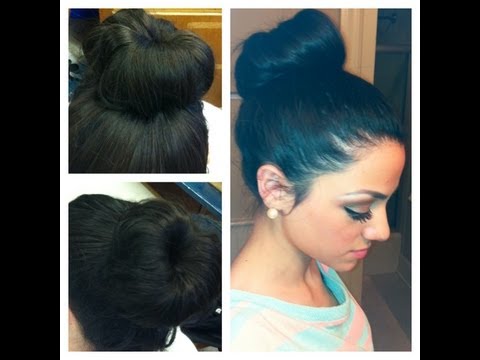 Sock Bun Tutorial ♡ - UCuVHOs0H5hvAHGr8O4yIBNQ