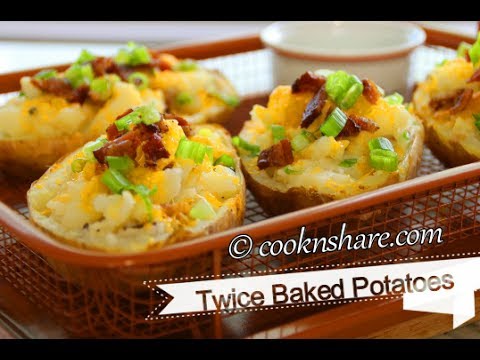 Creamy and Cheesy Twice Baked Potatoes - UCm2LsXhRkFHFcWC-jcfbepA