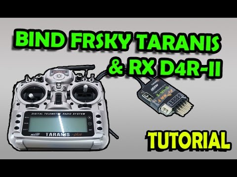 How To Bind Frsky Taranis and setup Fail Safe / Como enlazar Taranis - UCxyuLTkrL12OQndiL6--8_g