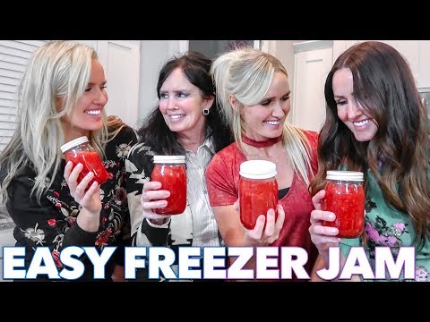 HOW TO MAKE STRAWBERRY FREEZER JAM AT HOME