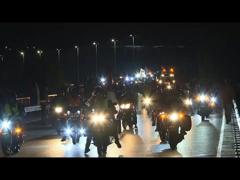 Thousands of protesters flock to Serbia's second city for anniversary of deadly roof collapse | AFP