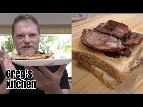 Peanut Butter and Bacon Toastie - Subscriber Recipe - Greg's Kitchen - UCGXHiIMcPZ9IQNwmJOv12dQ