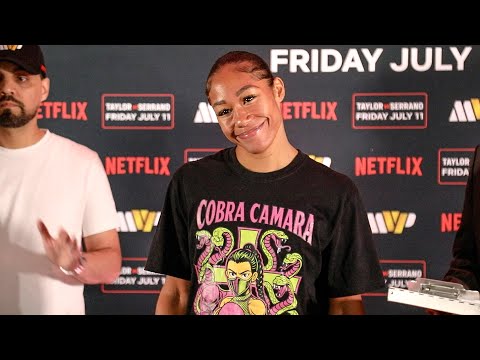 SHE’S BACK! Alycia Baumgardner • OFFICIAL WEIGH IN • vs. Jennifer Miranda | Netflix Boxing