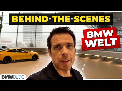 Hidden Beauties of the BMW Welt (Behind the Scenes)